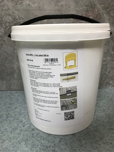 Plastový kbelík - 500 ks spon SAP3 1mm
