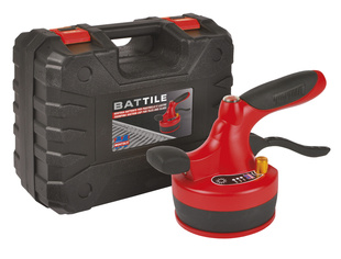 BATTILE - bateriový vibrátor s přísavkou s nabíječkou a kufrem