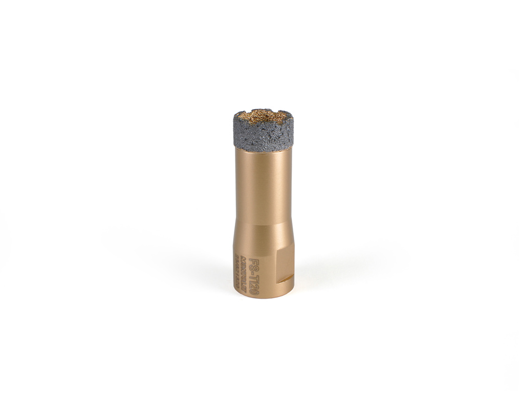 FS-TI20 Mondrillo X Titanium, diamantová korunka na vrtání za sucha